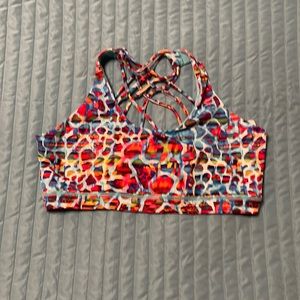 Cvg large butterfly back bra exotic pattern